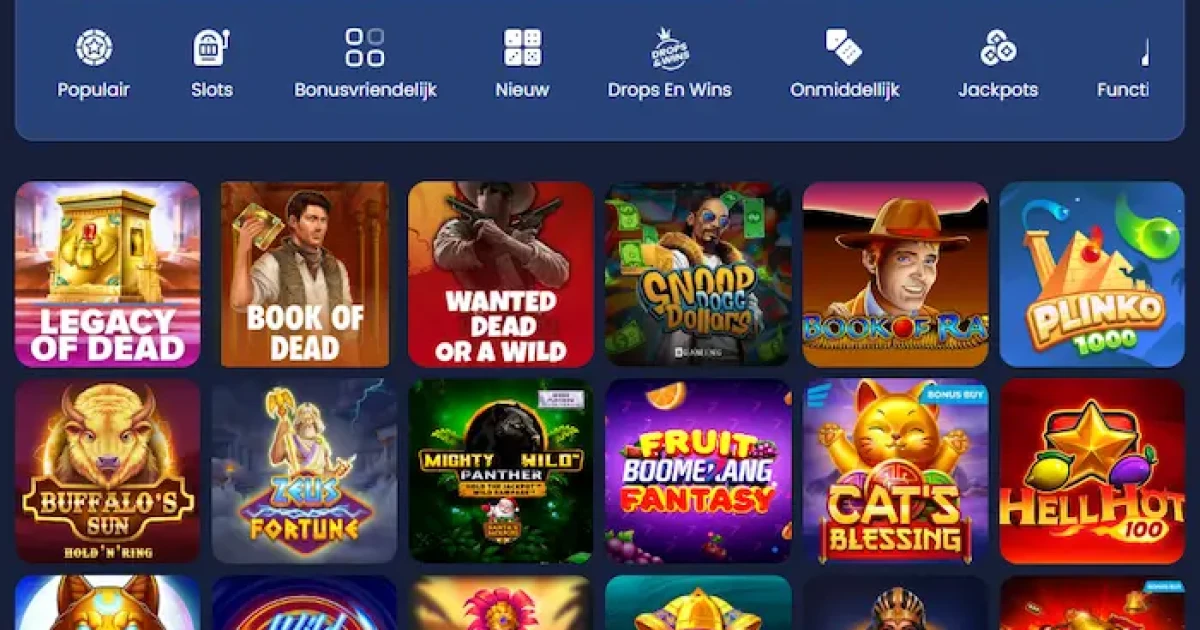 Boombet Casino NL - 200% Bonus tot €2000